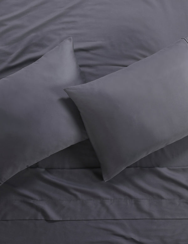 Anne Klein Reverie Anti-Microbial Sheet Set Charcoal