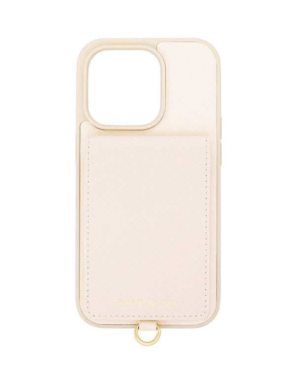 anne klein Saffiano Vegan Leather iPhone® 14 Pro Case