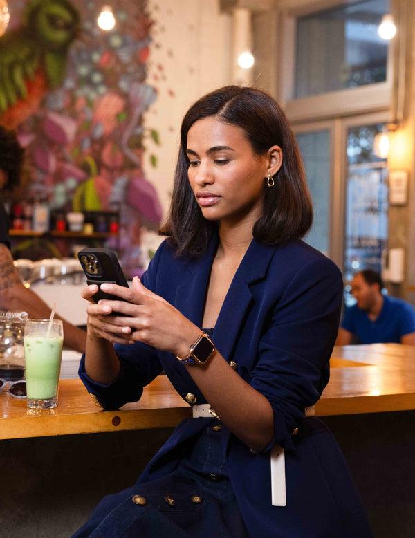 anne klein Saffiano Vegan Leather iPhone® 14 Pro Max Case