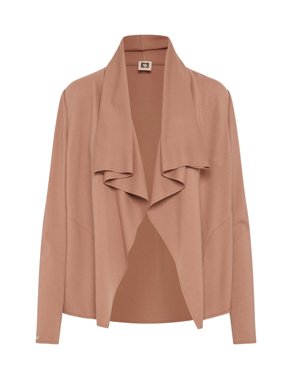 anne klein Serenity Knit Drape Front Cardigan- Sale Anise