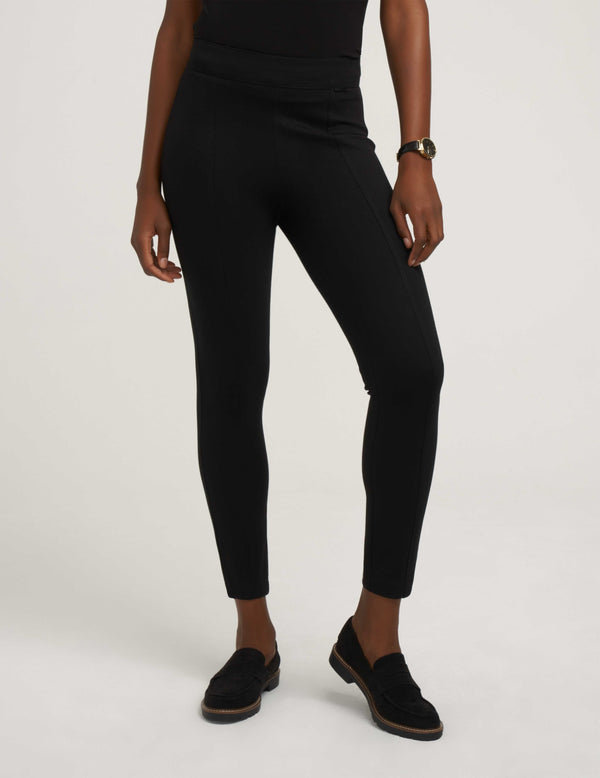 anne klein Slim Leg Compression Pant- Sale Anne Black
