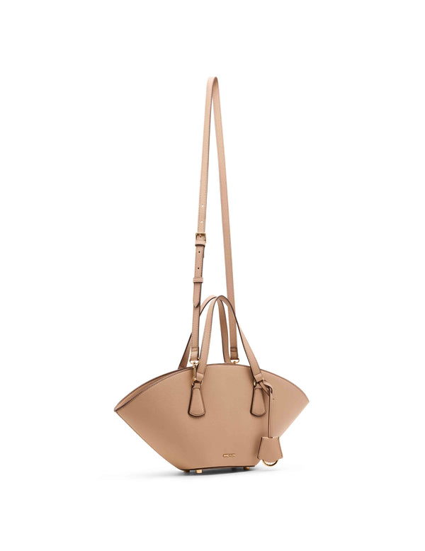 Anne Klein Small Curved Tote With Convertible Strap