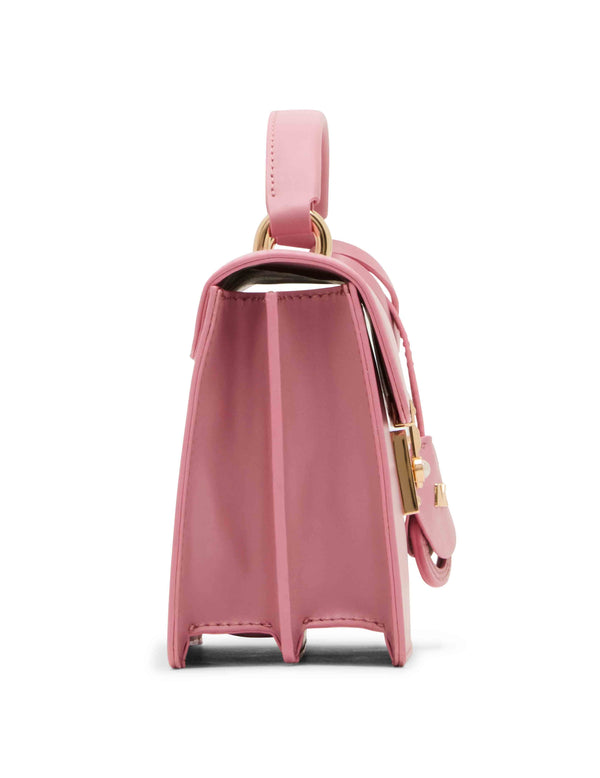 Anne Klein Small Top Handle With Mirror And Detachable Strap