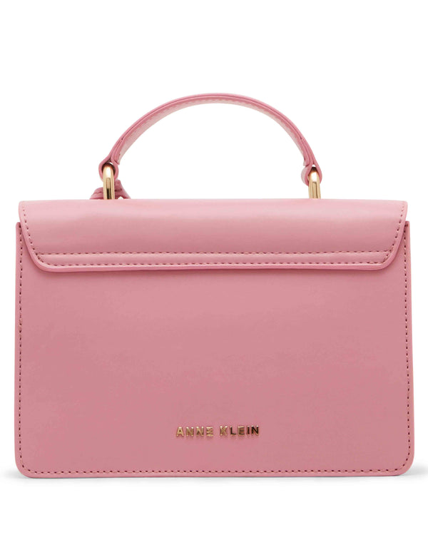 Anne Klein Small Top Handle With Mirror And Detachable Strap