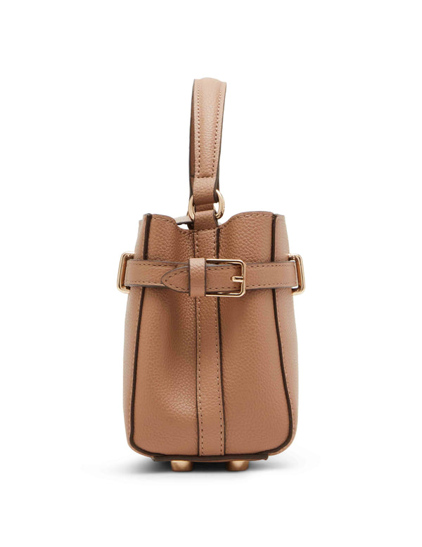 Anne Klein Top Handle Convertible Small Crossbody Bag Sunbaked