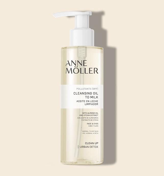 anne moller CLEANSING OIL TO MILK