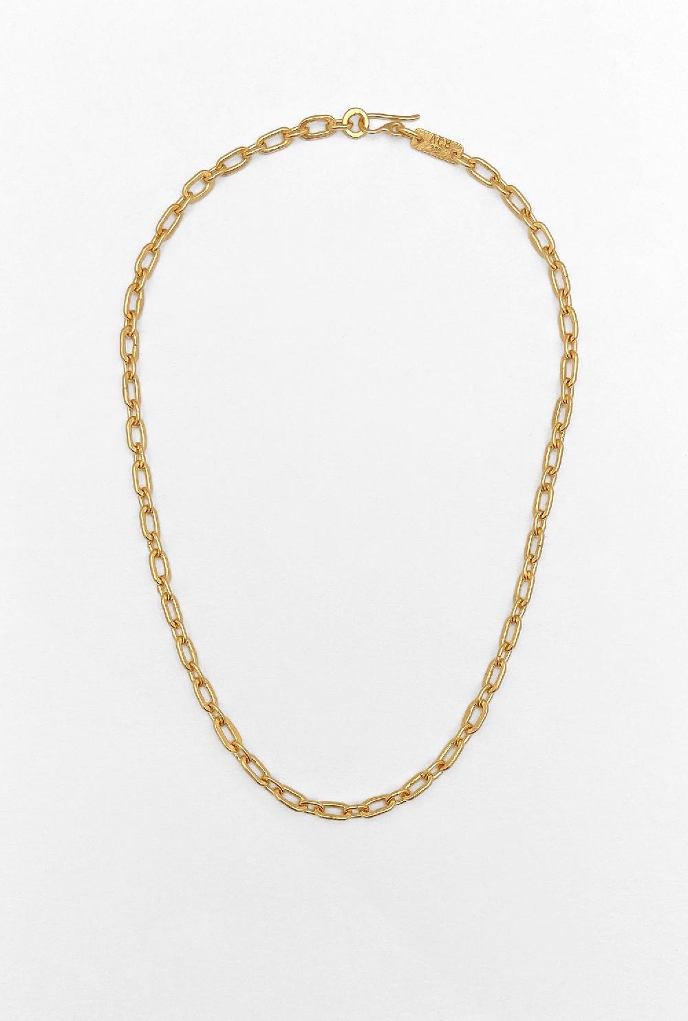 Annie Costello Brown Cable Chain Vermeil