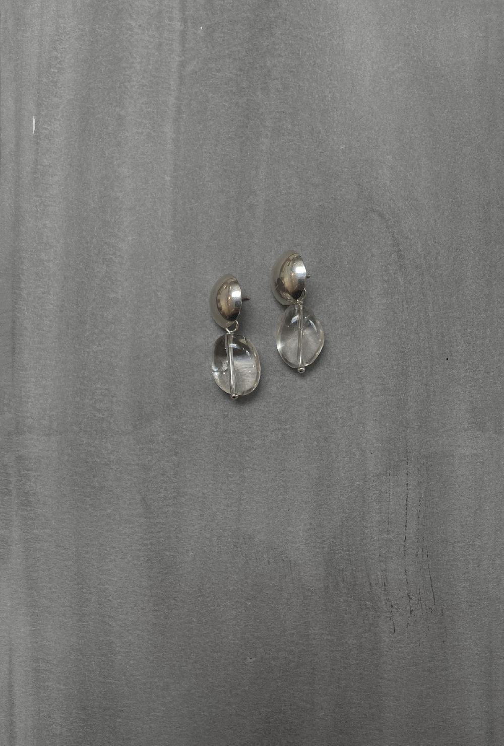 annie costello brown crystal stud nude