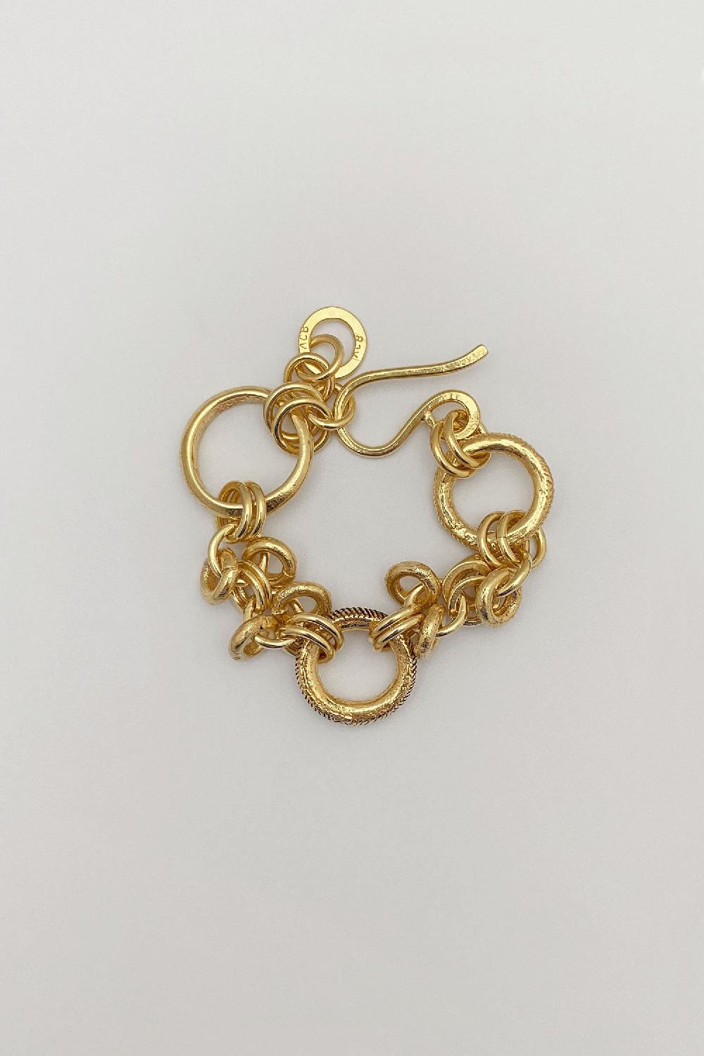 annie costello brown DEKA bracelet gold