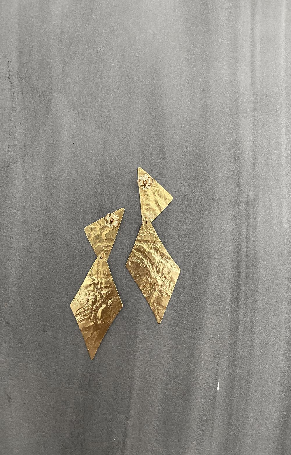 Annie Costello Brown Foli Diamond Vermeil