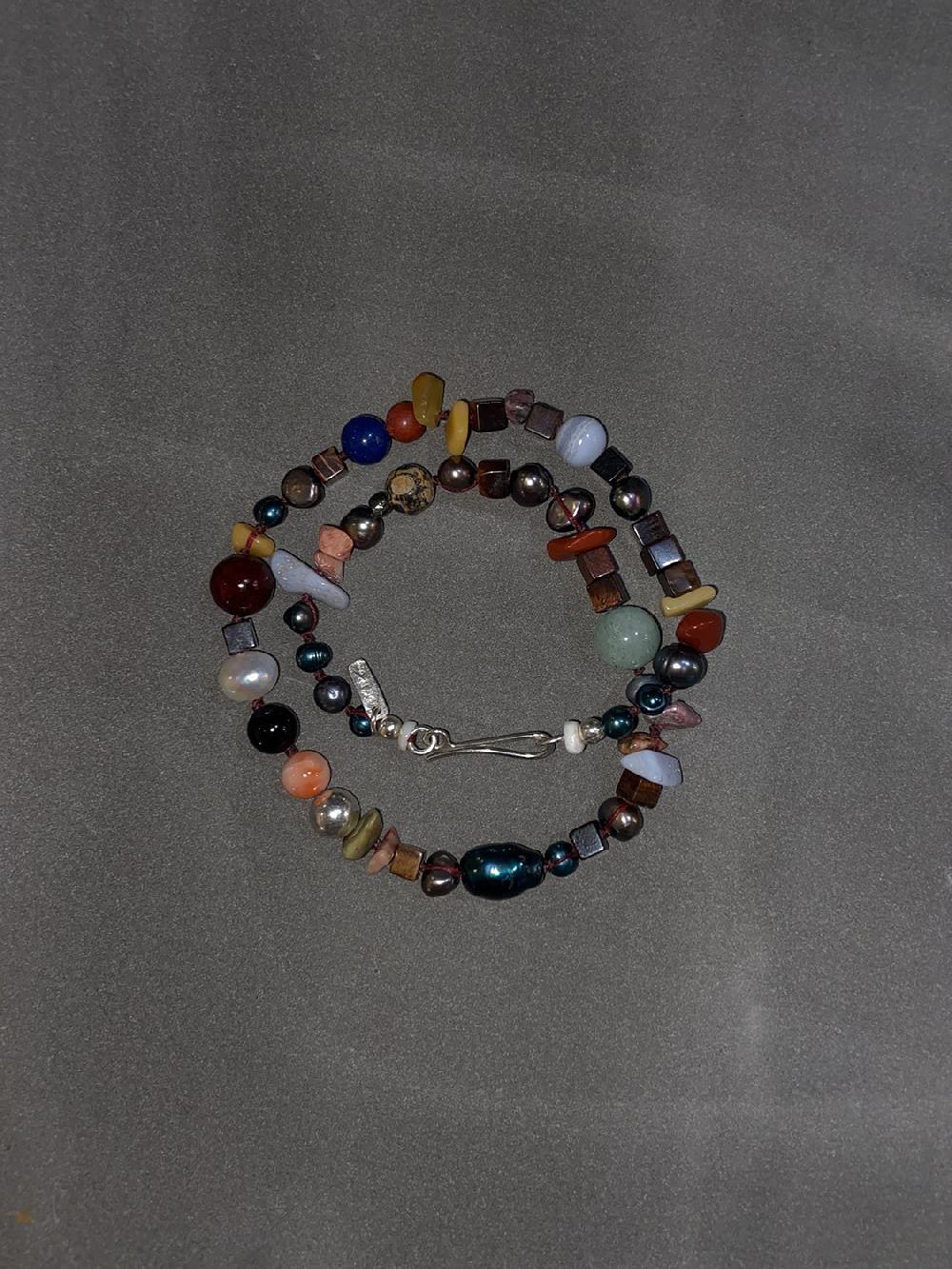 Annie Costello Brown Galaxy Collar