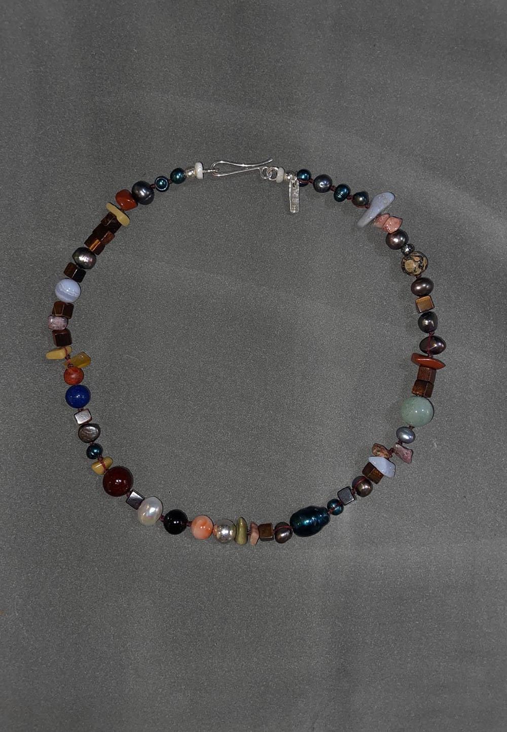 annie costello brown galaxy collar