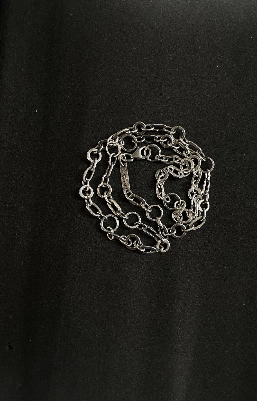 Annie Costello Brown Kraft Chain Necklace