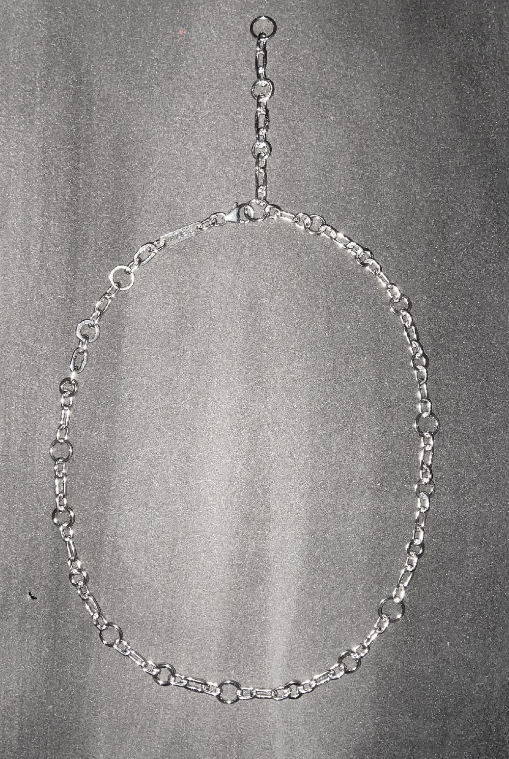 annie costello brown Kraft chain necklace