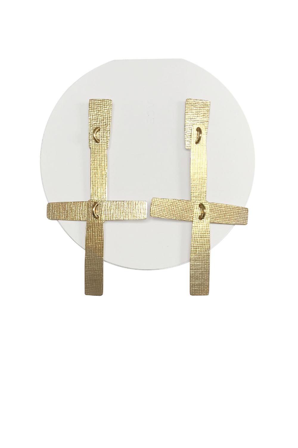 annie costello brown LA CRUZ WEAVE GOLD