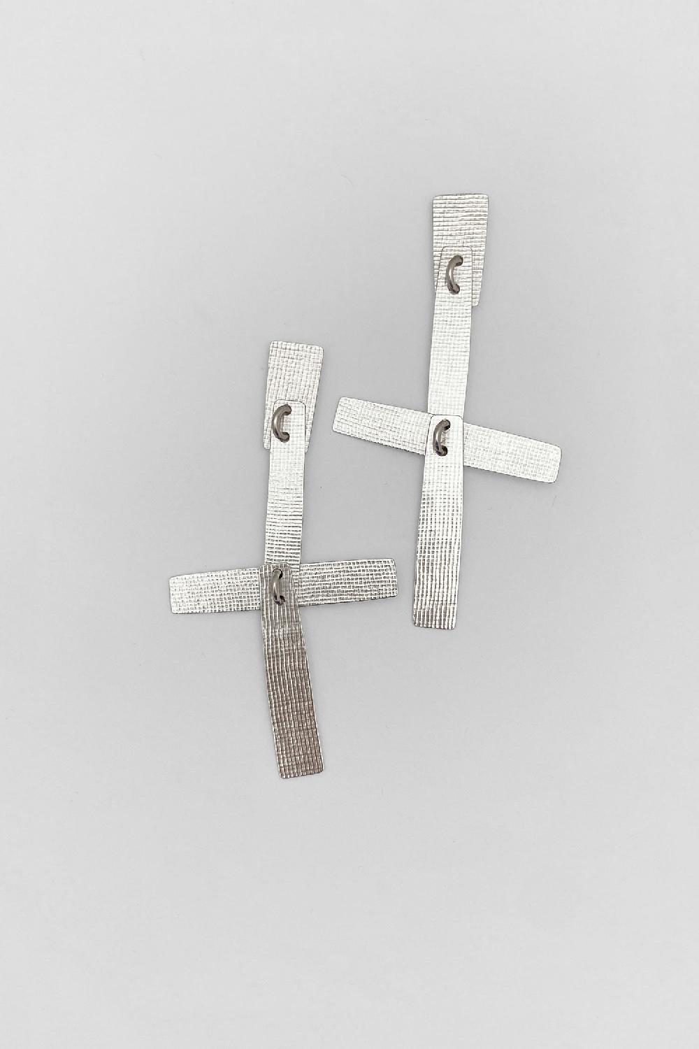 annie costello brown La Cruz Weave Rhodium