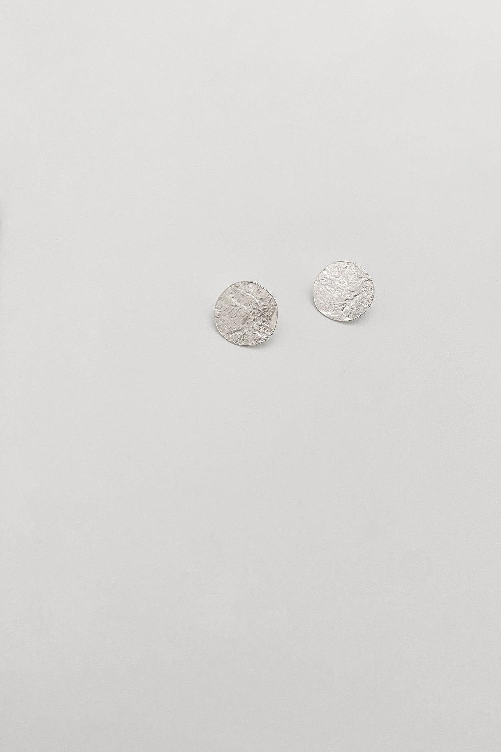 Annie Costello Brown Mini Sun Disc Silver