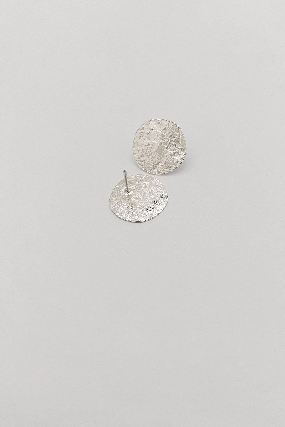 Annie Costello Brown Mini Sun Disc Silver