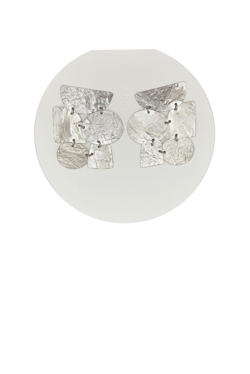 annie costello brown mosaic silver