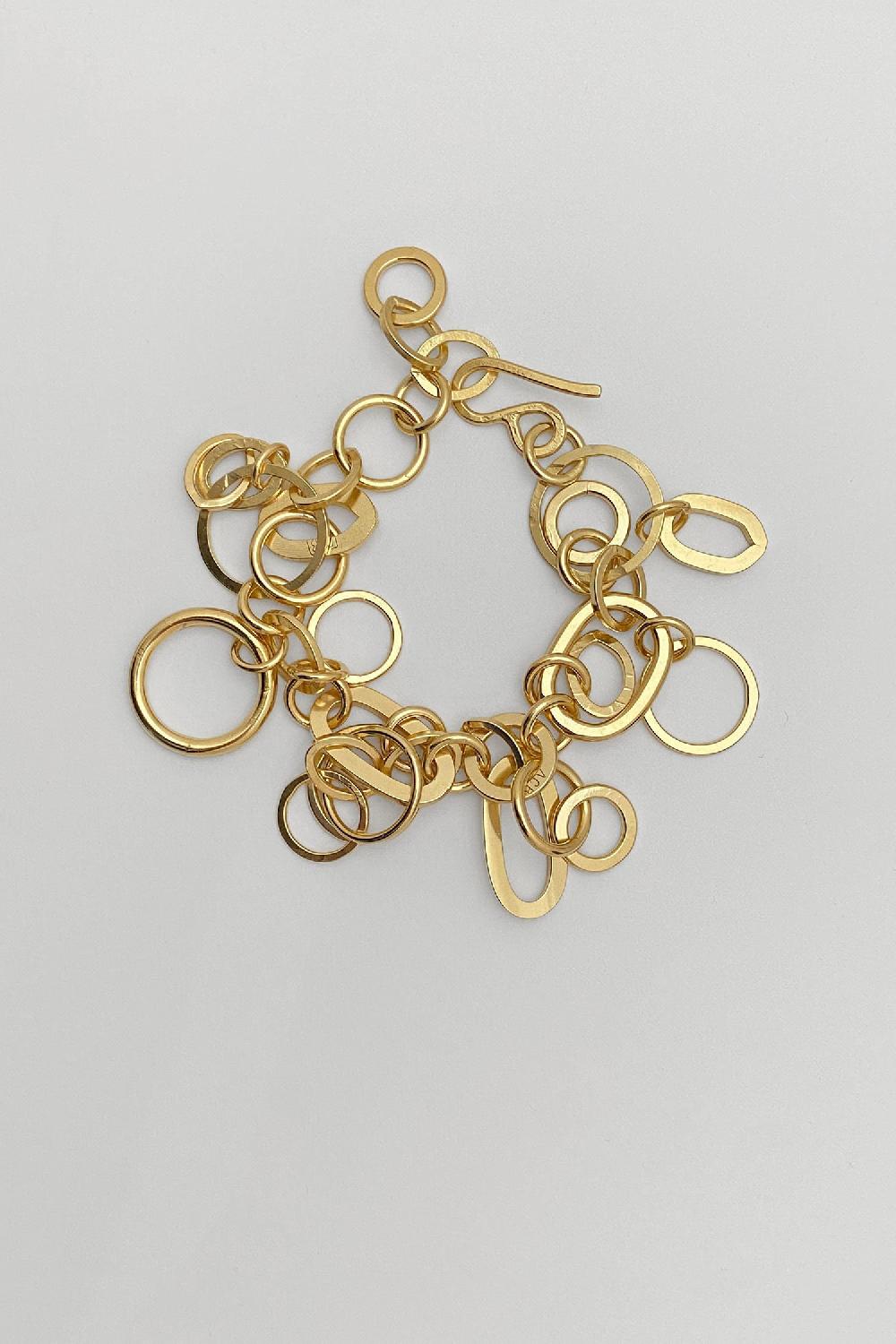 annie costello brown Multi Links Charmer Bracelet