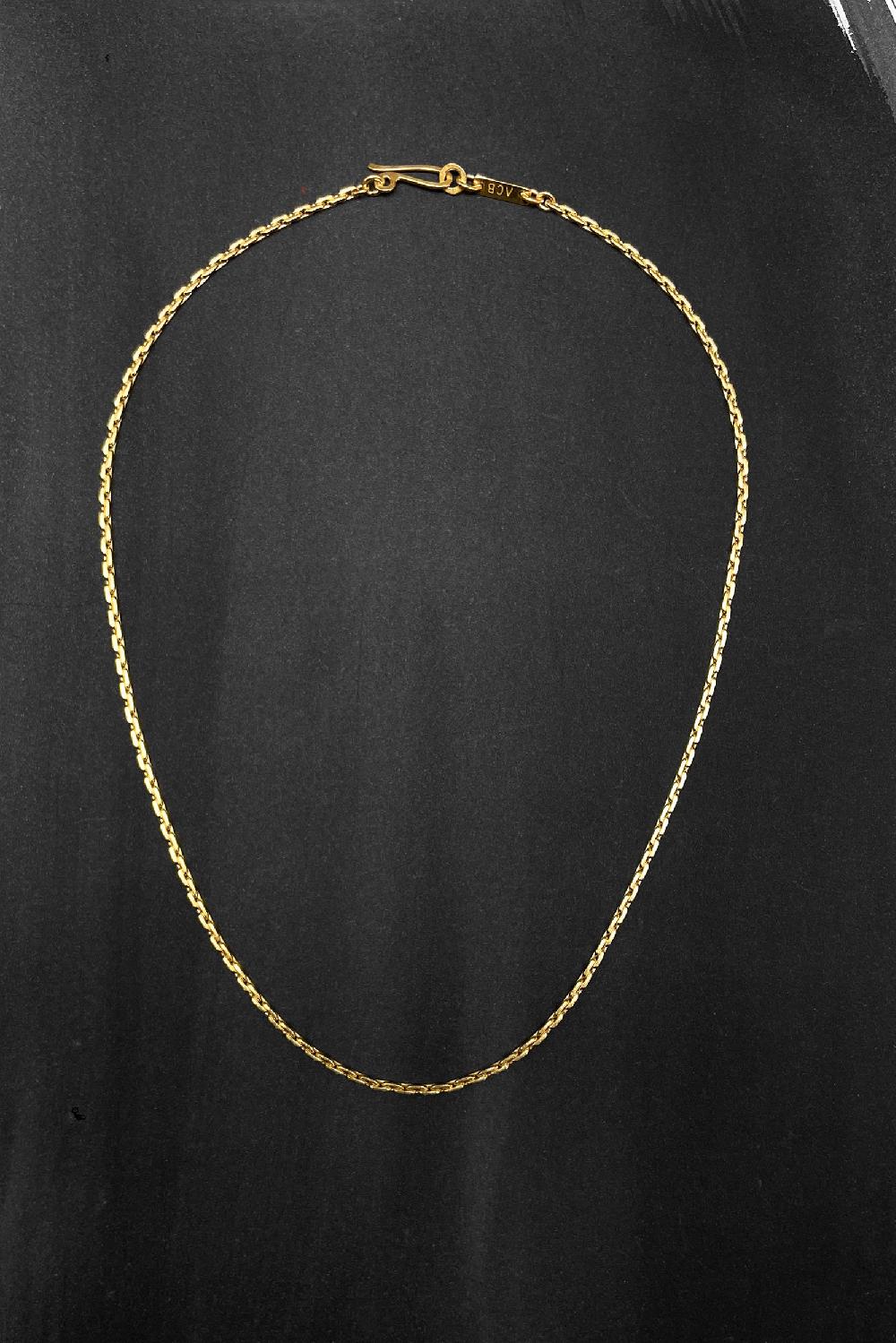Annie Costello Brown Neo Rope Cable Chain Gold