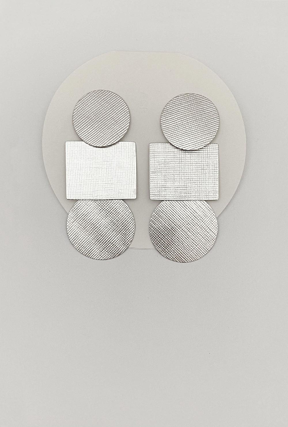 annie costello brown Popova Weave Rhodium