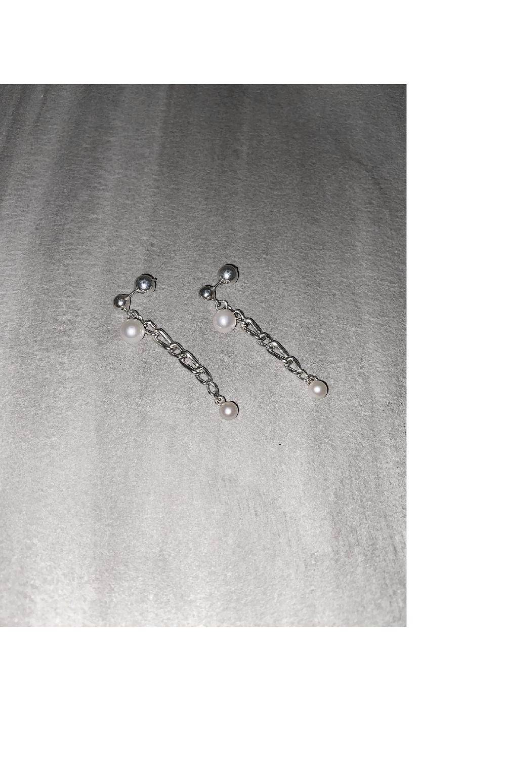 Annie Costello Brown Stanton Earrings Silver