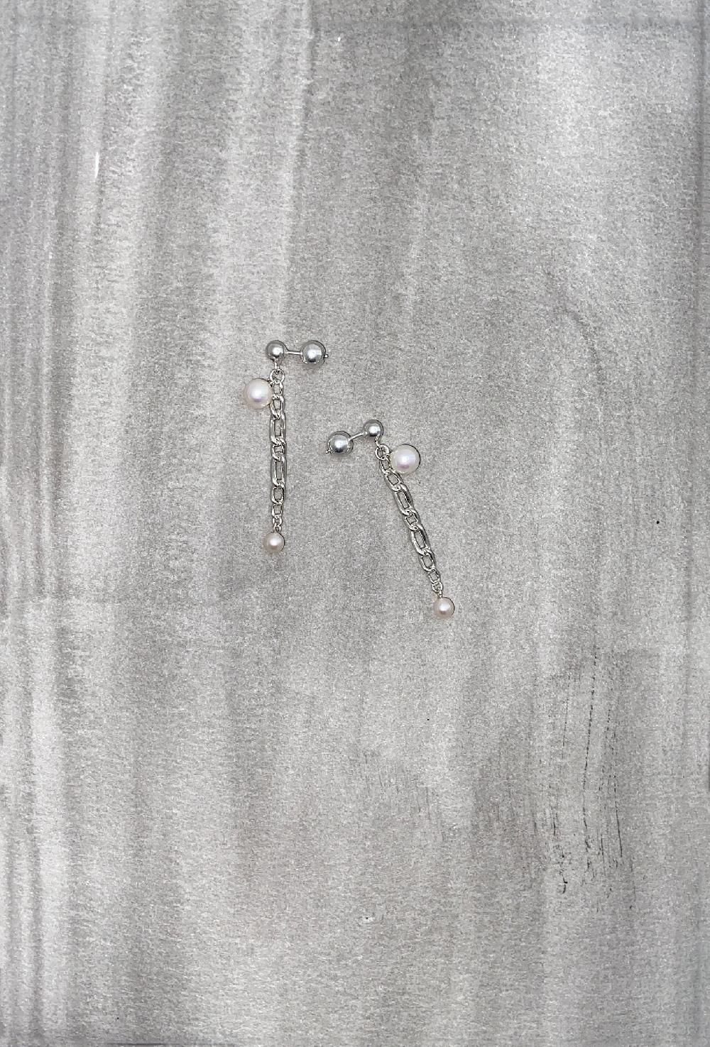 annie costello brown stanton earrings silver