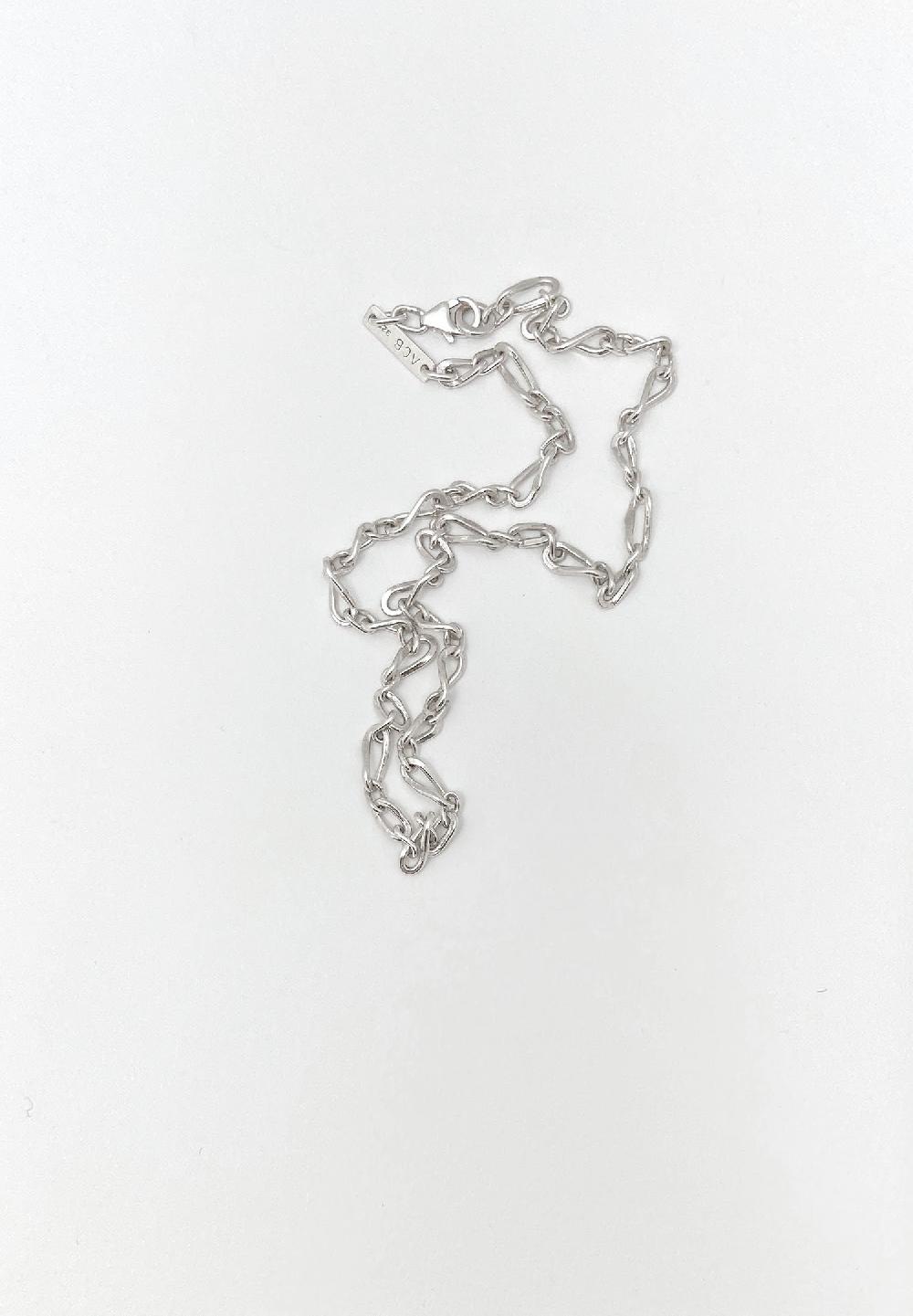 Annie Costello Brown Twist Chain Necklace