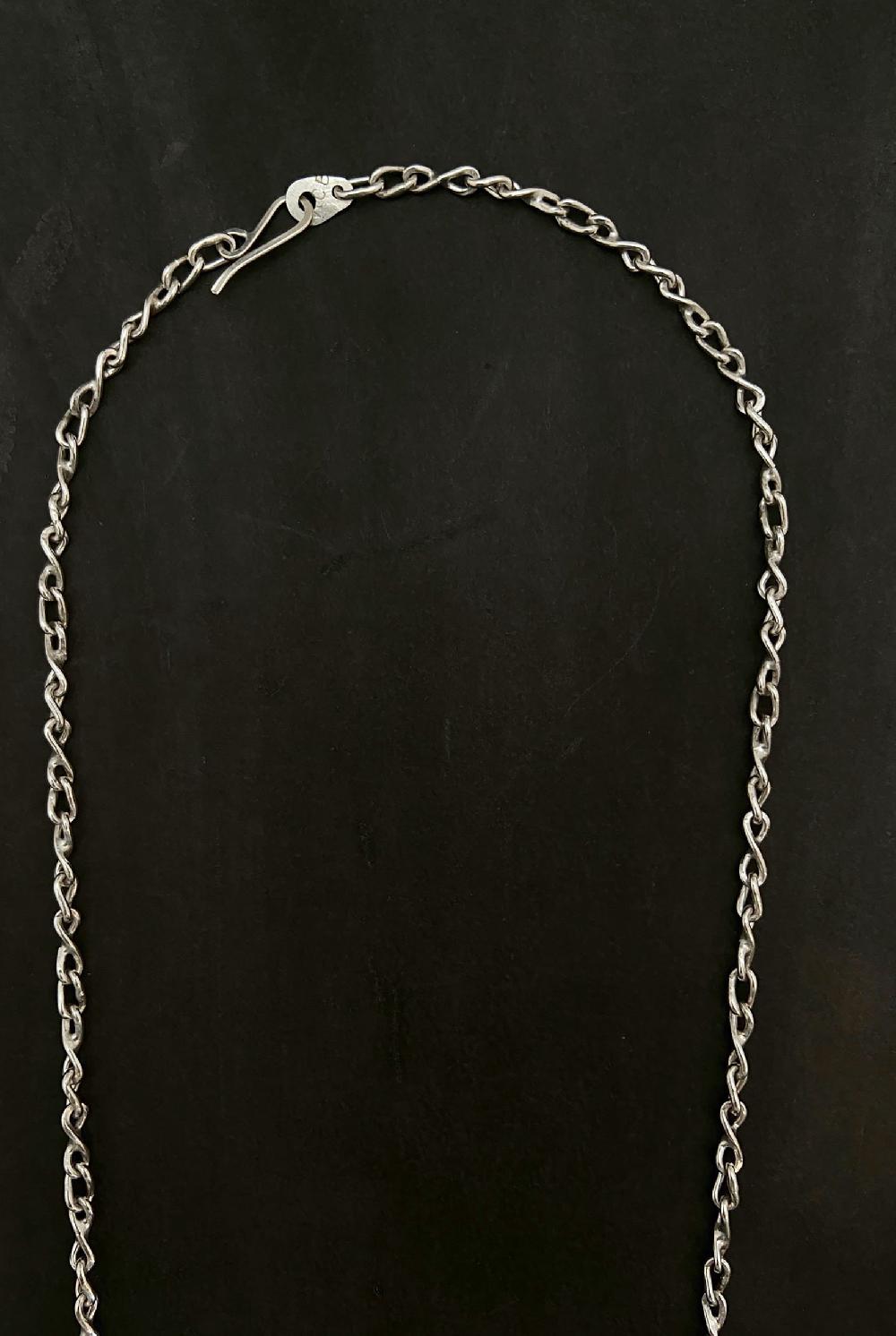 Annie Costello Brown Celia Chain Long Version Silver