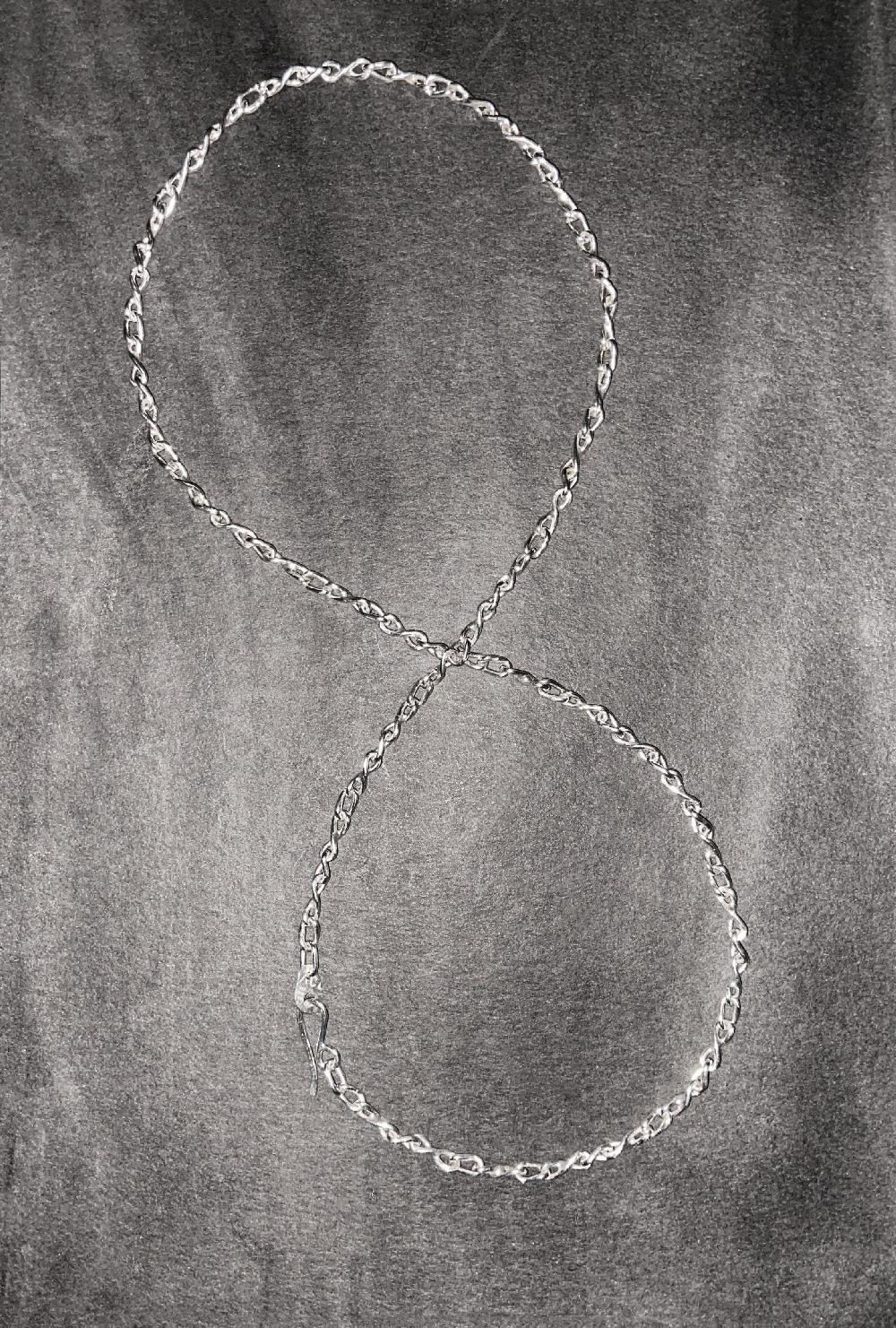 annie costello brown celia chain long version silver