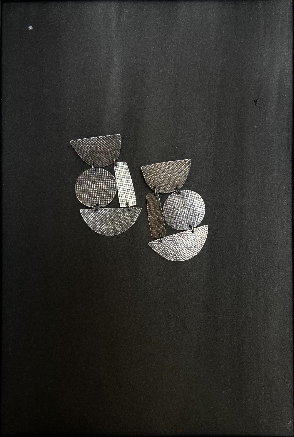 annie costello brown mini masha weave antique silver