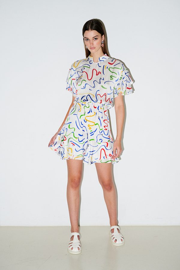 annie p Afro Dress Ribbons Mixed