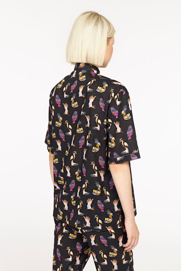 Annie P Antibes Shirt Birdsparty Night