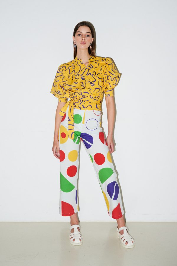 annie p Basic Pants Playground Mixed