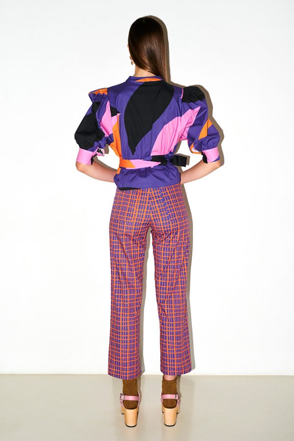 Annie P Basic Pants Trapnet Orange