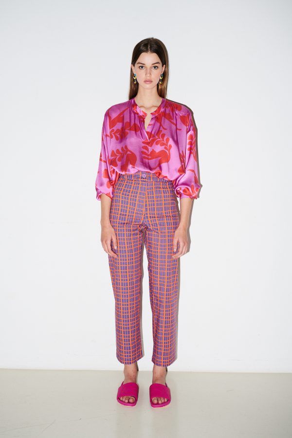 annie p Basic Pants Trapnet Orange