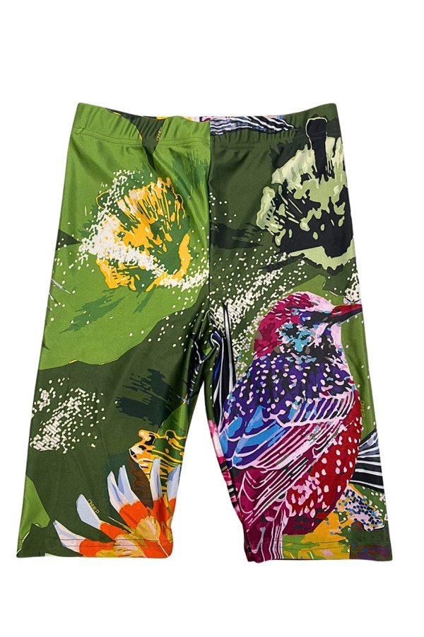 annie p Biker Shorts Edem Green