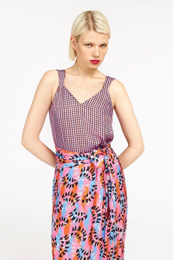 Annie P Cami Top Check