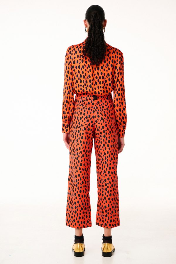 Annie P Cord Pants Pelle Orange