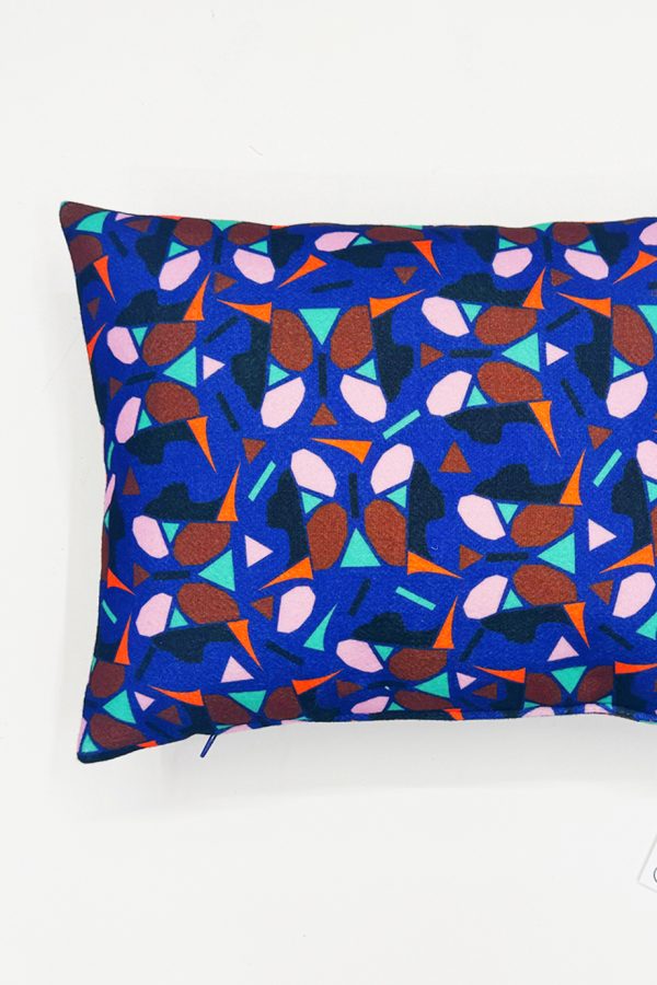Annie P Cushion Africa Small Blue