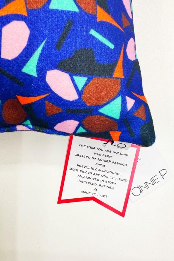 Annie P Cushion Africa Small Blue