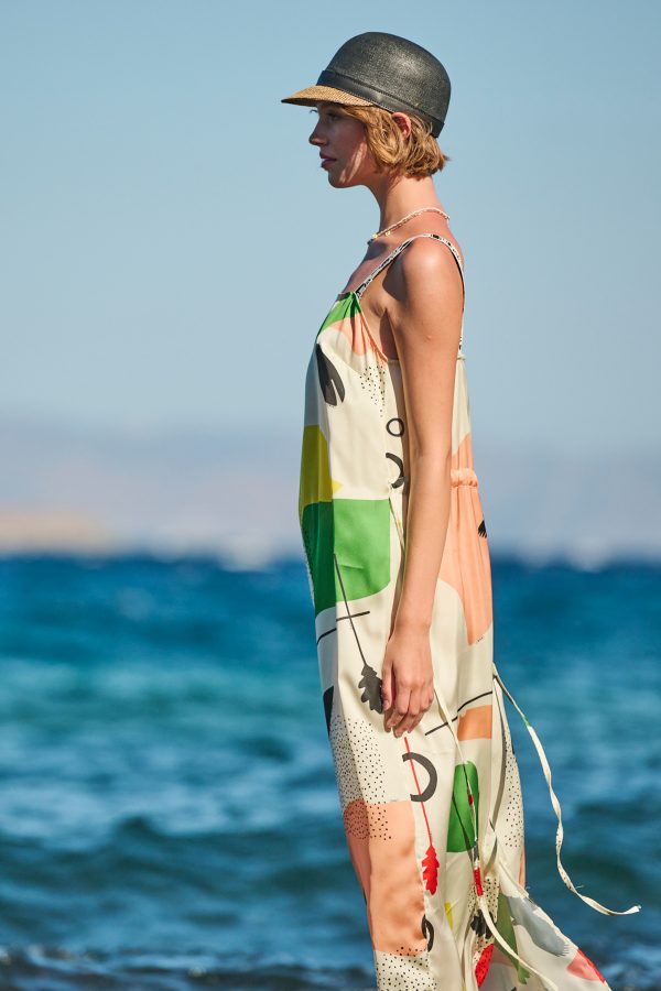 Annie P Elpida Dress Summer Cream