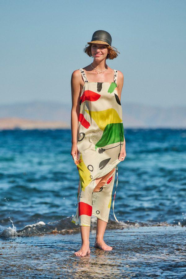 annie p Elpida Dress Summer Cream