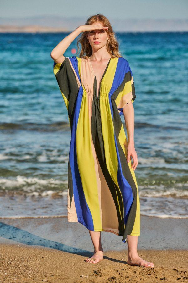 annie p Ethera Dress Liquid Multi