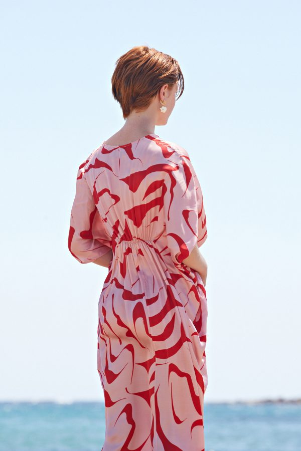 Annie P Ethera Dress Liquid Pink