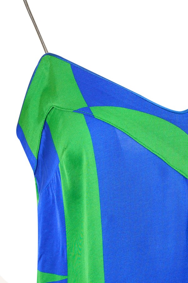 Annie P Harris Top Traces Blue