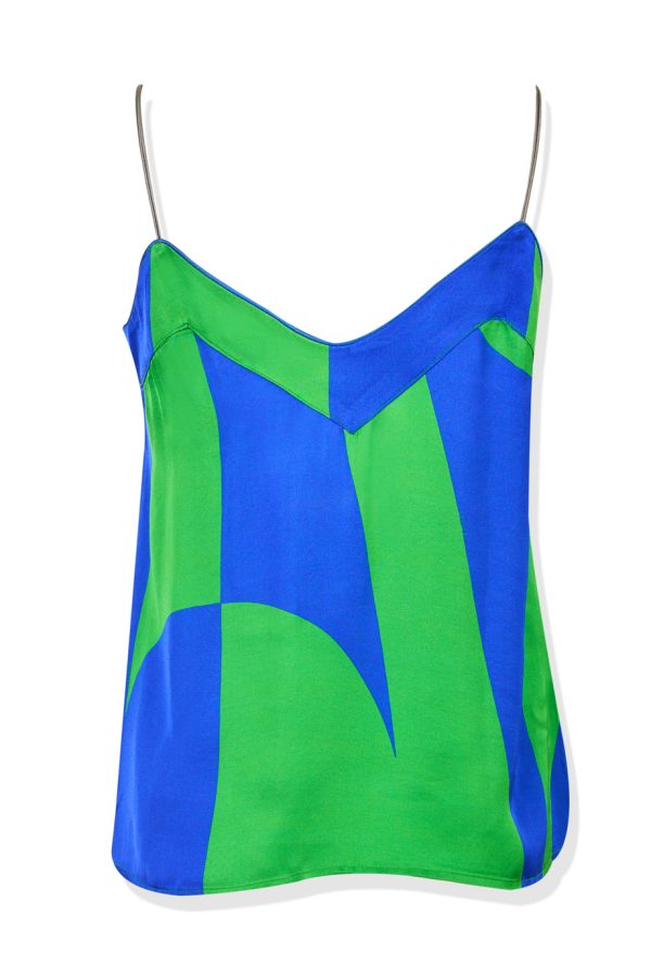 Annie P Harris Top Traces Blue