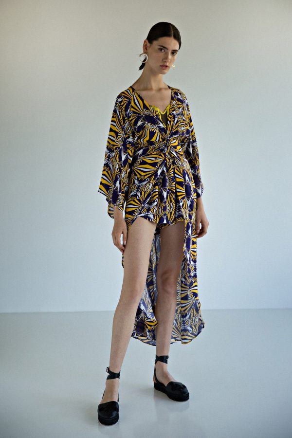 Annie P Knot Dress Dancing Ladies Purple