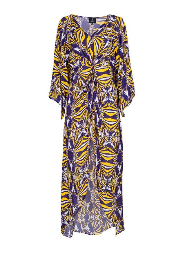 annie p Knot Dress Dancing Ladies Purple